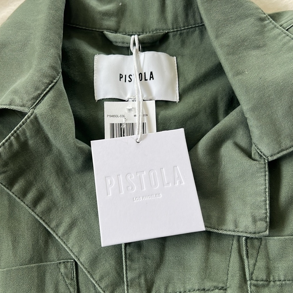 Pistola Army Green Jumpsuit - Picture 5 of 6